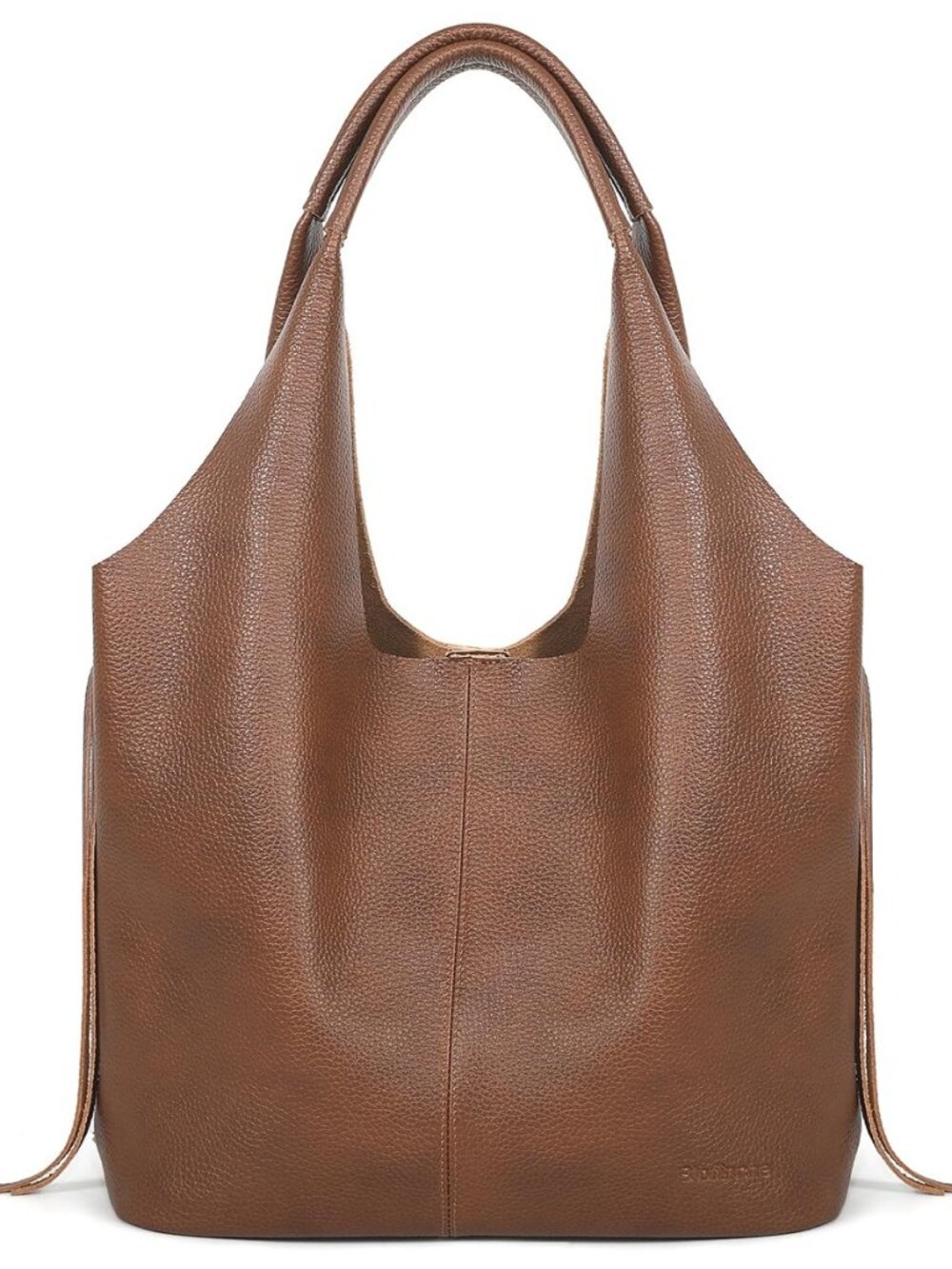 Genuine Leather Purses for Women, Slouchy Hobo Tote Bag, Shoulder Handbag